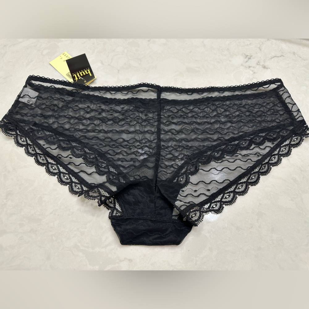 Chic Black Lace Women's Panties, NWT - Picture 4 of 7